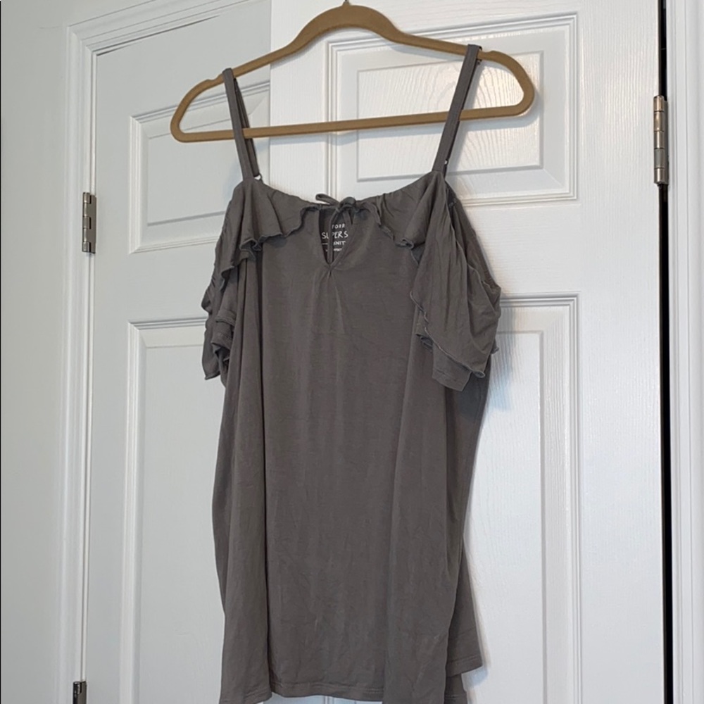 Off the shoulder shirt